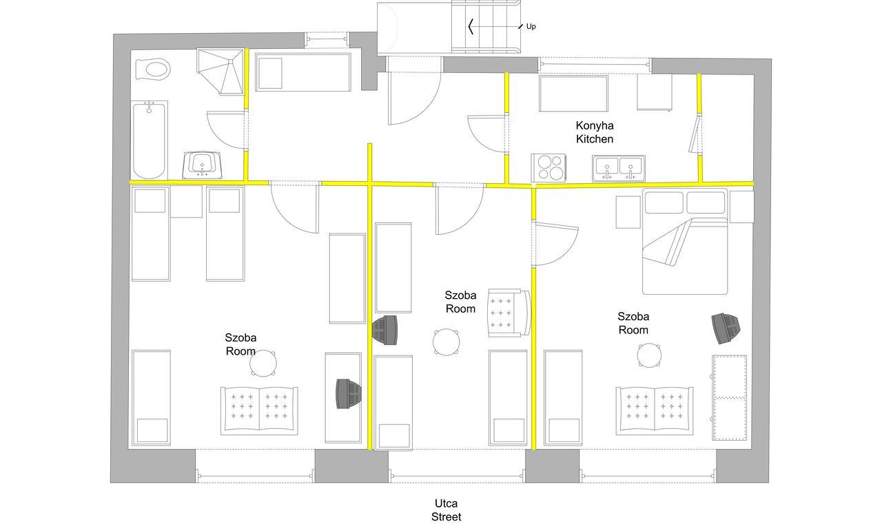 Apartman Lux Szegedin Exterior foto